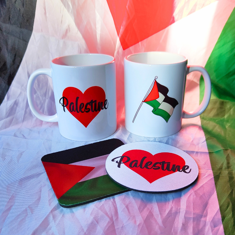 Palestine Coaster - Flag