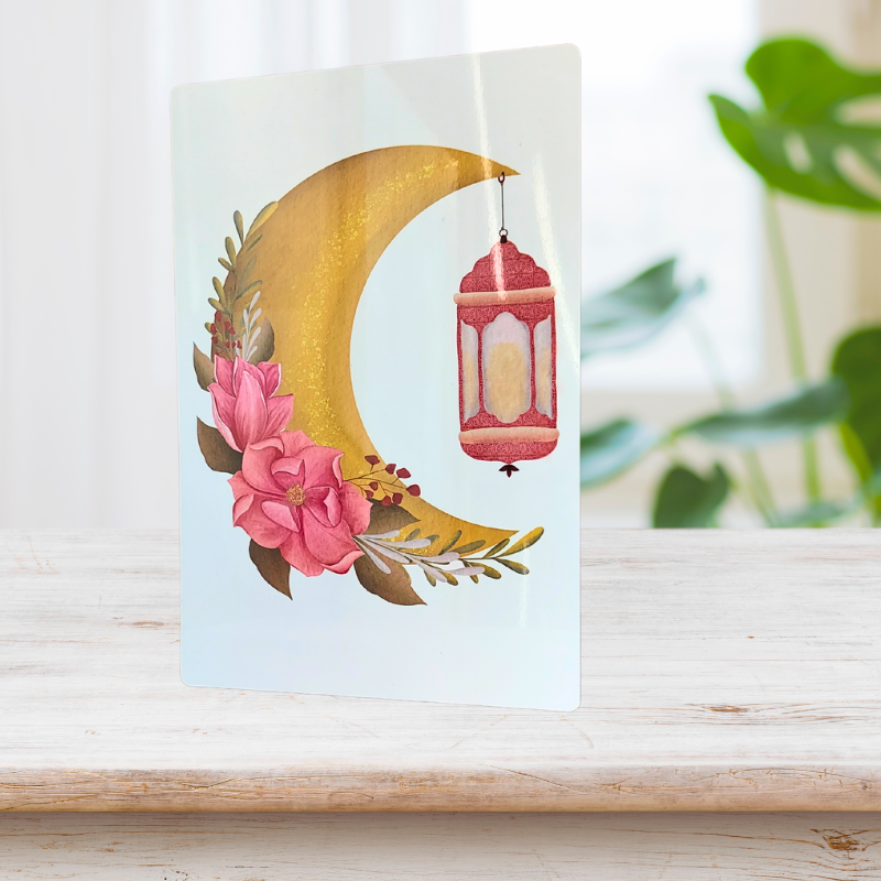 Lge Metal Sign - Lantern