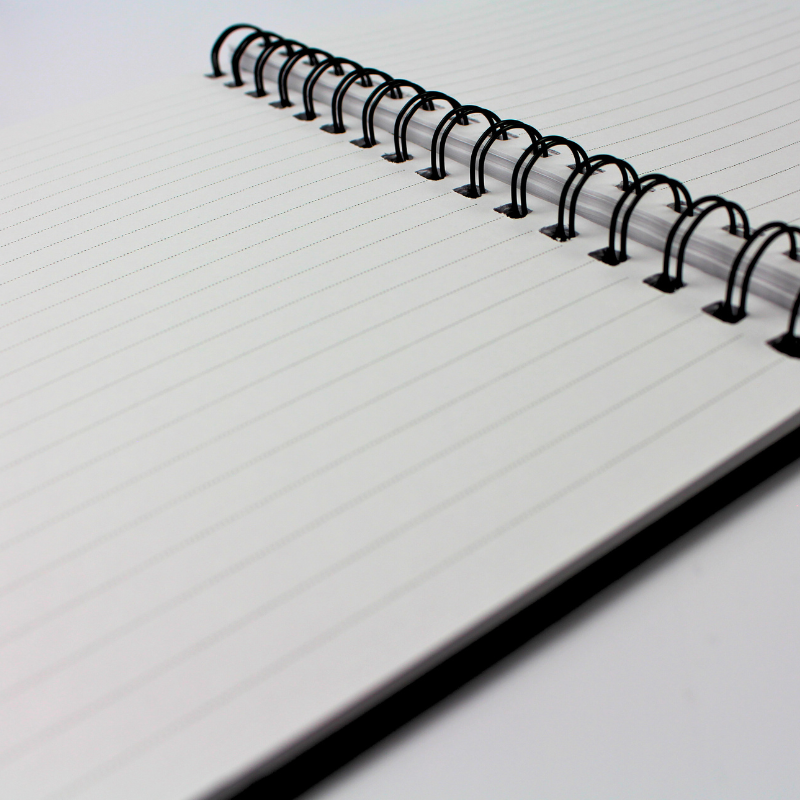 A5 Notebook | Kraft Black | Simple Notebook | Journal | Diary | Lined pages