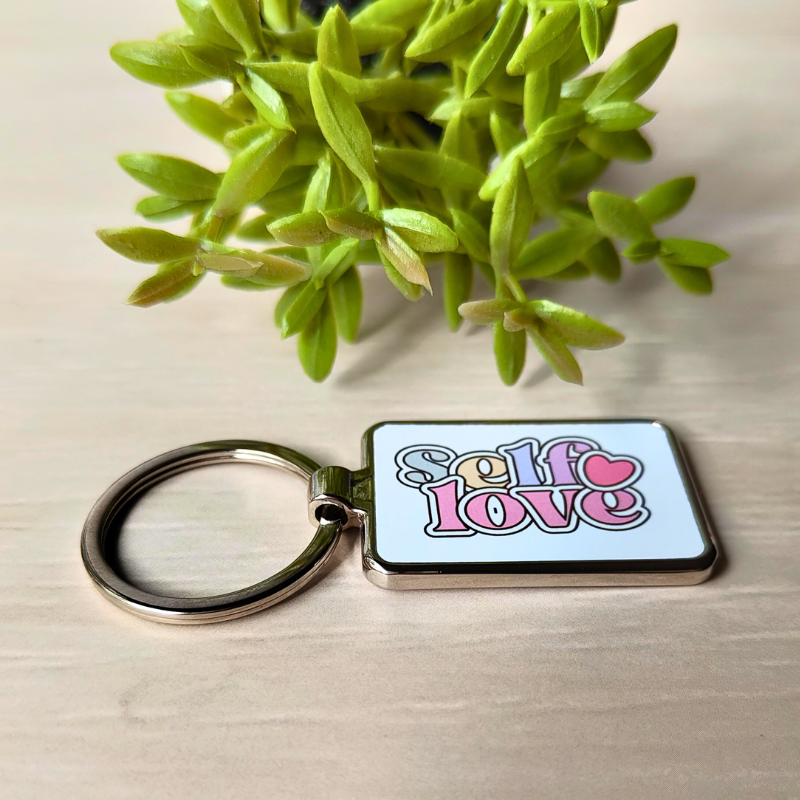 Self Love Keyring