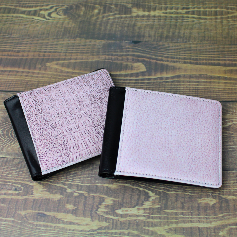 Men's Wallet - Leather Print