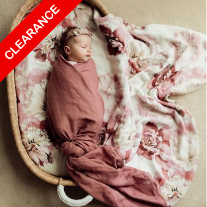 Muslin Baby Swaddle (Solid)