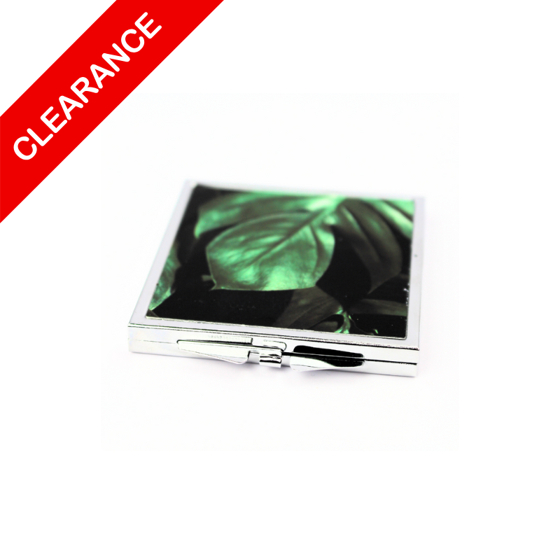 Compact Mirror - Leaf