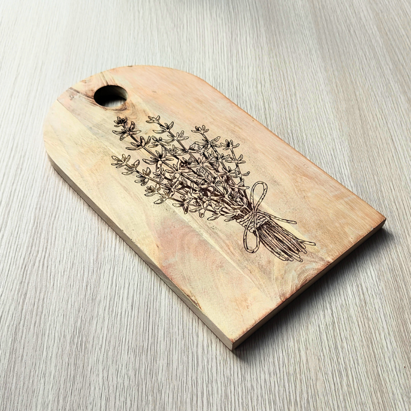 Wooden Serving Board - Thyme Bunch