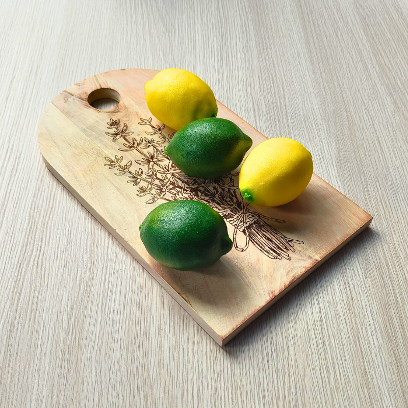 Wooden Serving Board - Thyme Bunch