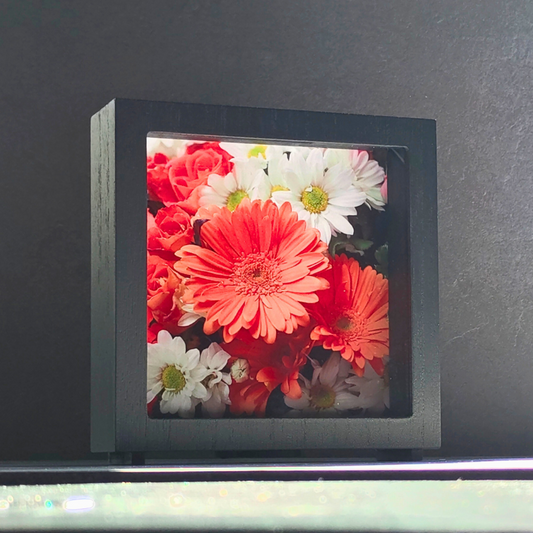 Wooden Money Box - Florals