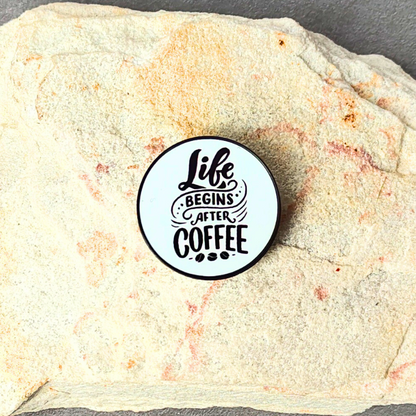 Phone Grip - Life Begins After Coffee
