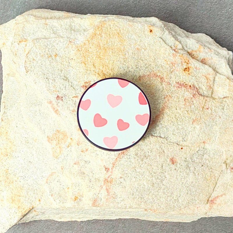 Phone Grip - Hearts Print