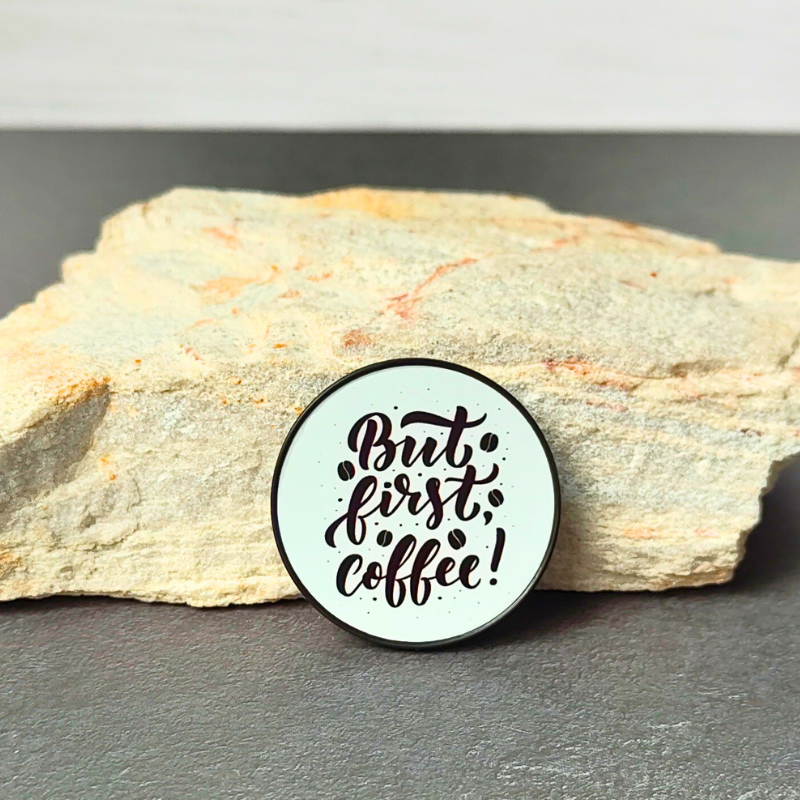 Phone Grip - But First, Coffee