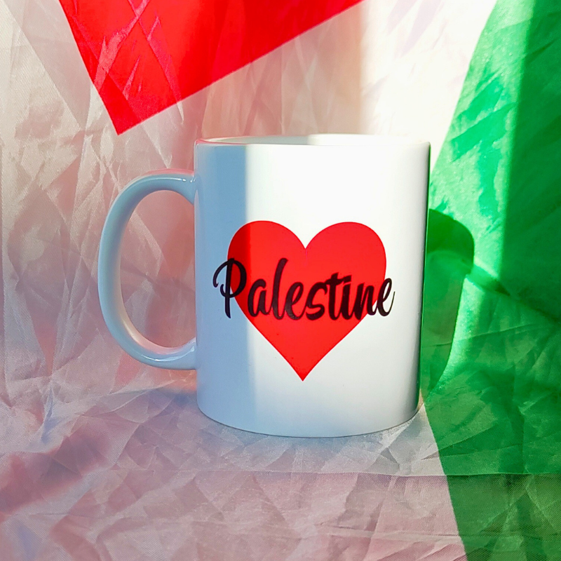 Palestine Mug - Heart