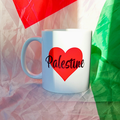Palestine Mug - Heart