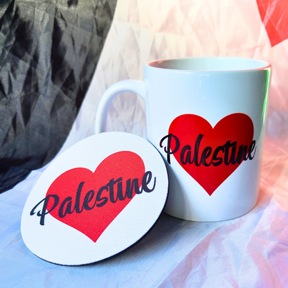 Palestine Mug - Heart
