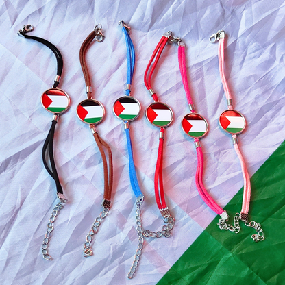 Palestine Strap Bracelet - Assorted Colours