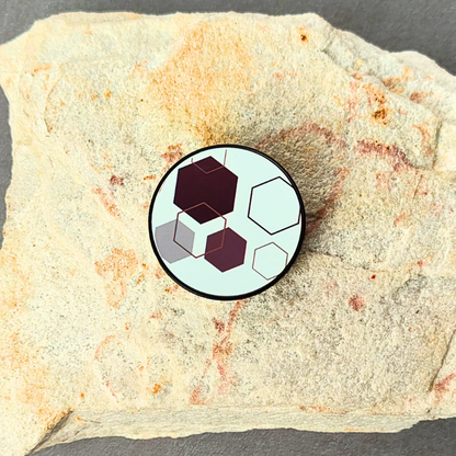 Phone Grip - Brown Geo Shapes