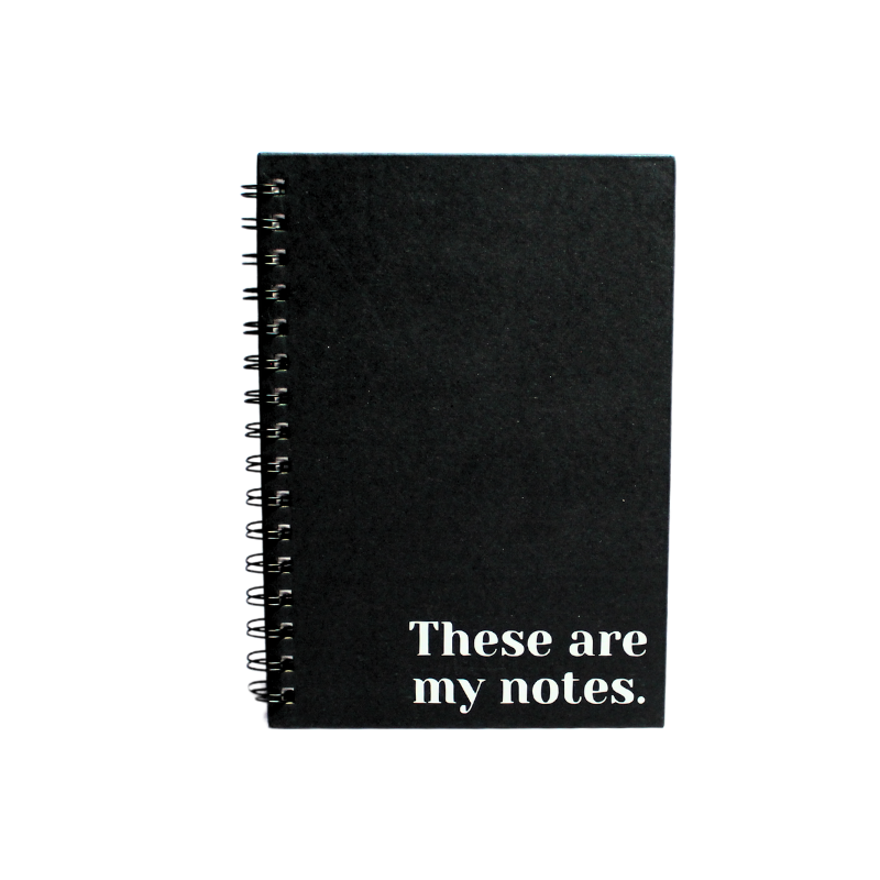 A5 Notebook | Kraft Black | Simple Notebook | Journal | Diary