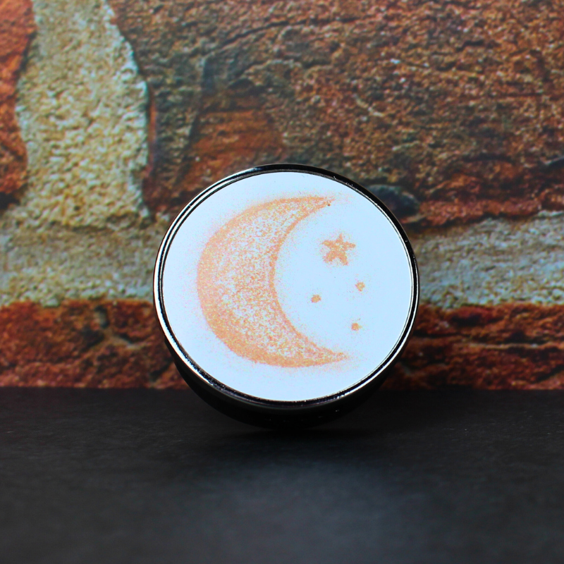 Islamic moon and star printed air freshener for the car with delightful black raspberry and vanilla fragrance.