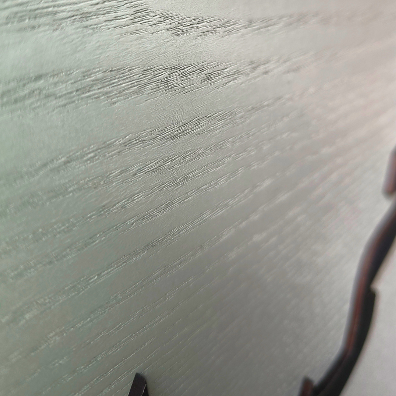 Wood grains closeup - Arabic wooden sign 'Alhamdulillah' new Muslim gift.