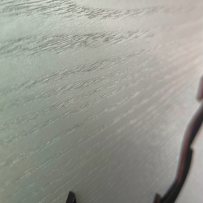 Wood grains closeup - Arabic wooden sign 'Alhamdulillah' new Muslim gift.