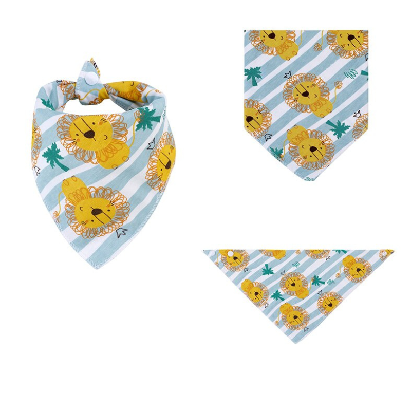 100% organic cotton triangle dribble bibs.
