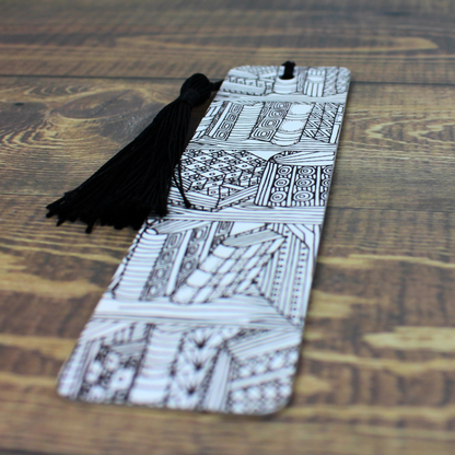 Metal Bookmark - Bookshelf