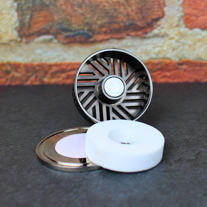 Refillable car vent air freshener