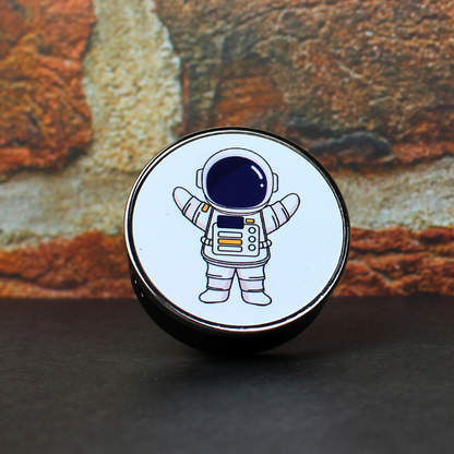 Car vent air freshener with fresh cotton scent and adorable astronaut print.