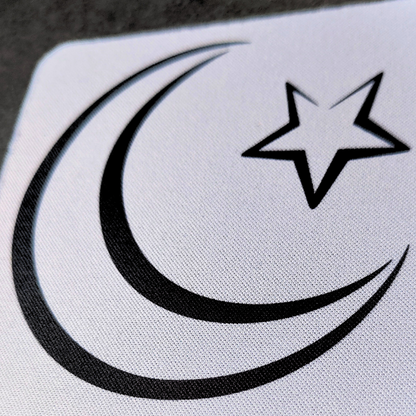 Square Coaster - Moon and Star