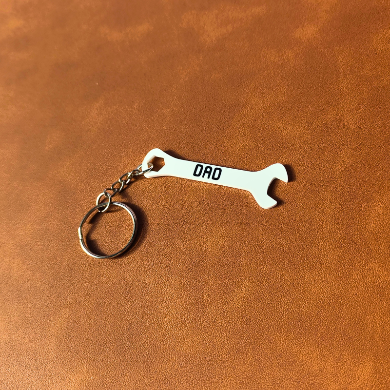 Keyring for Dad | Novelty Spanner Keyring.