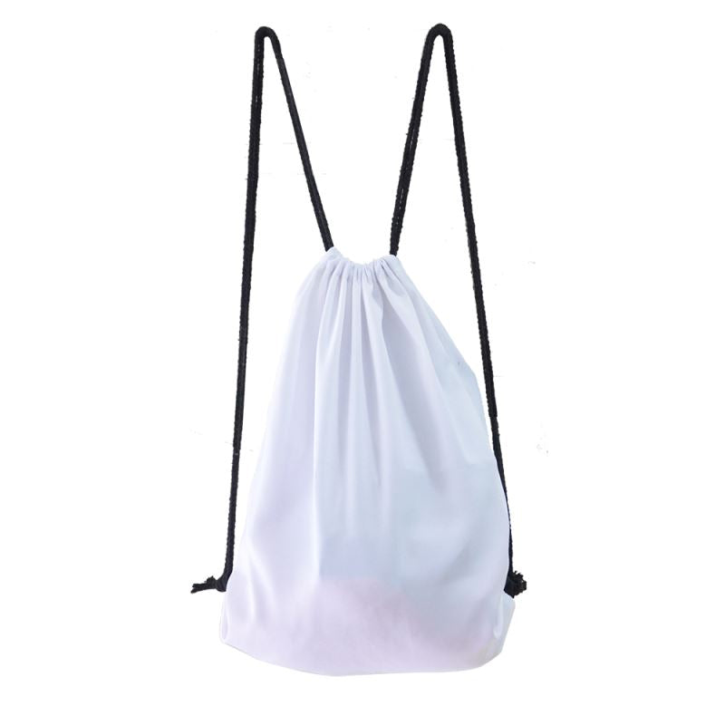 Closed drawstring bag