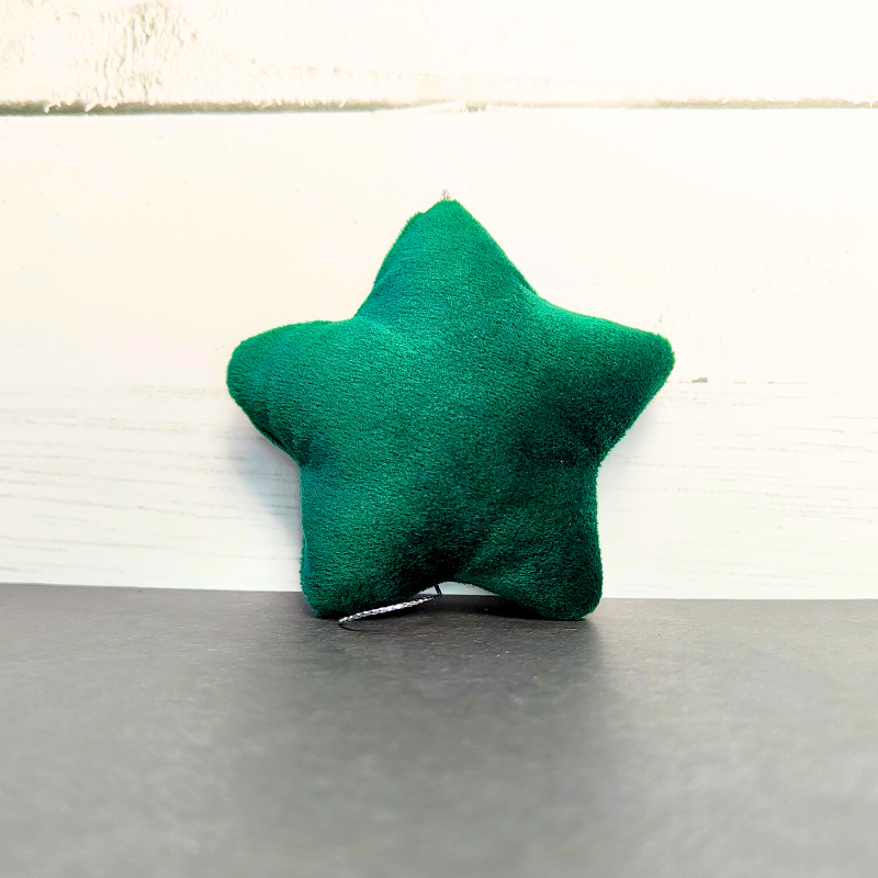 Soft hanging star in dark emerald green colour. Australia Ramadan decorations.