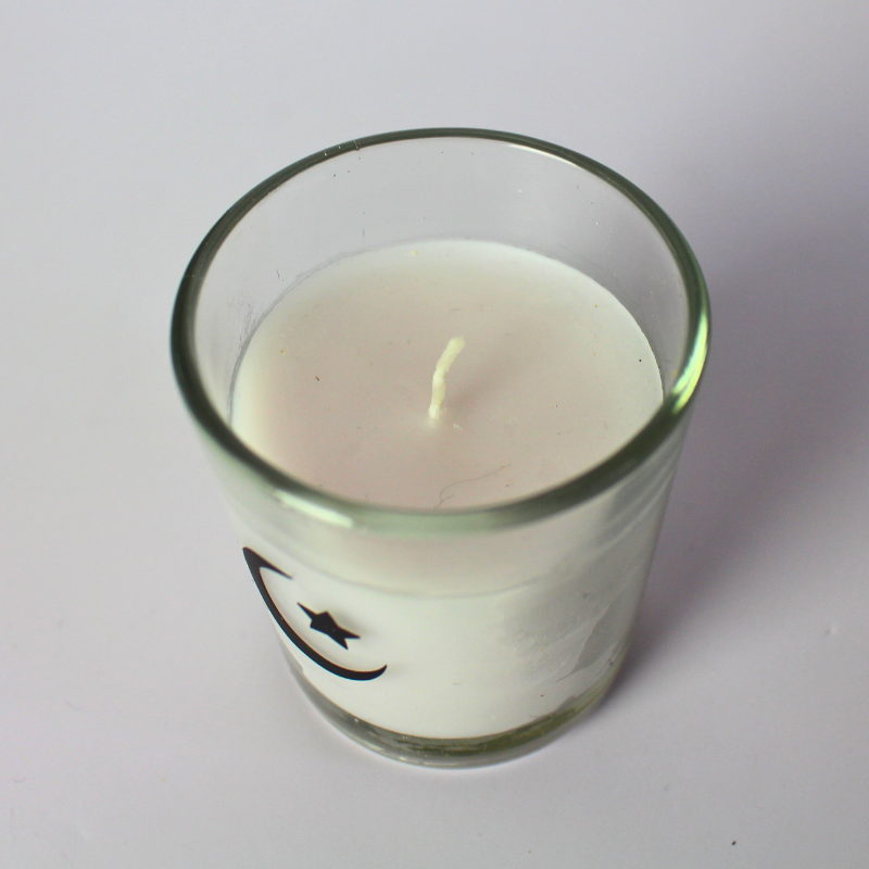 Islamic glass candles - perfect little gift for Muslims.