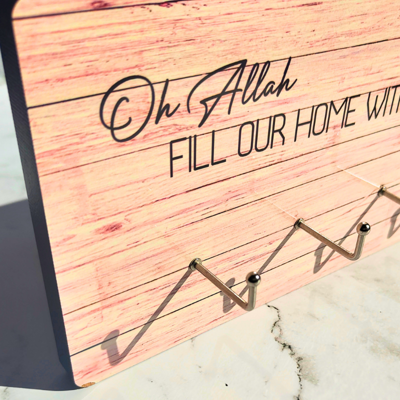 Barakah key hook Islamic sign.