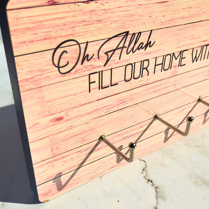 Barakah key hook Islamic sign.