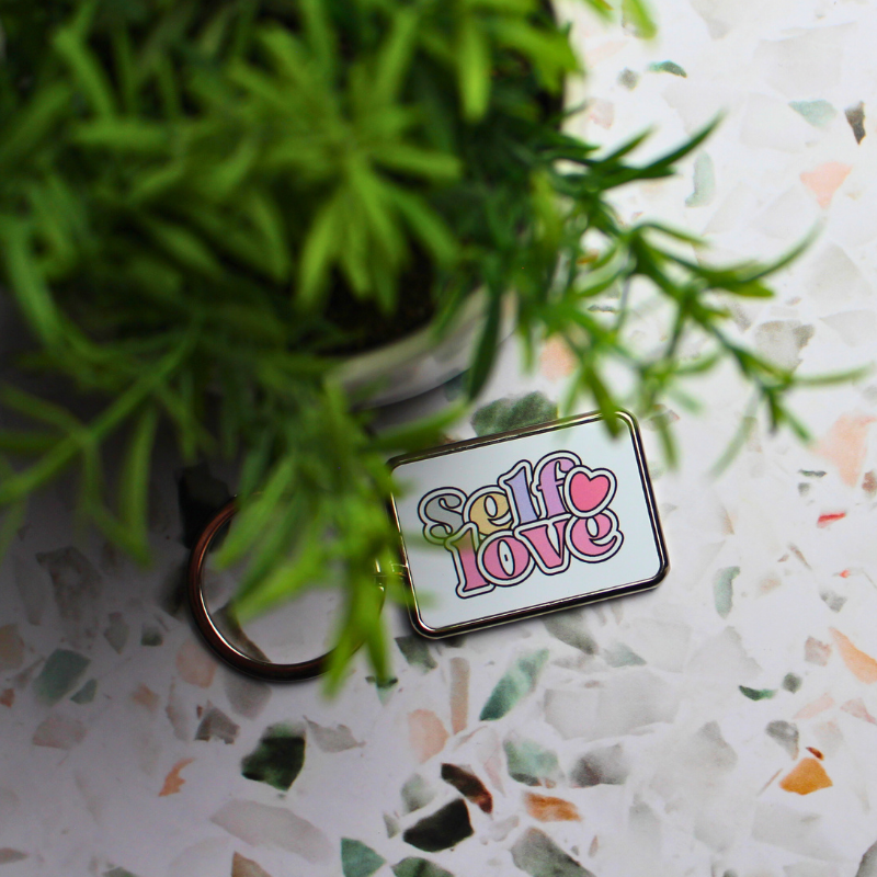 Self Love Keyring