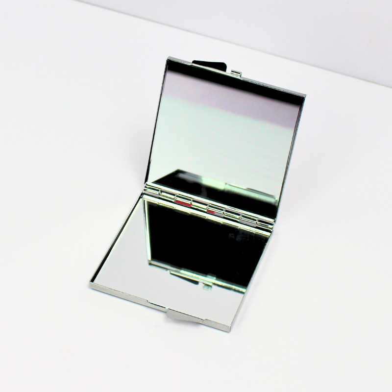 Compact Mirror | Travel Mirror | Cosmetic Mirror | Foldable Mirror | Chrome Mirror | Small Mirror | Handheld Mirror