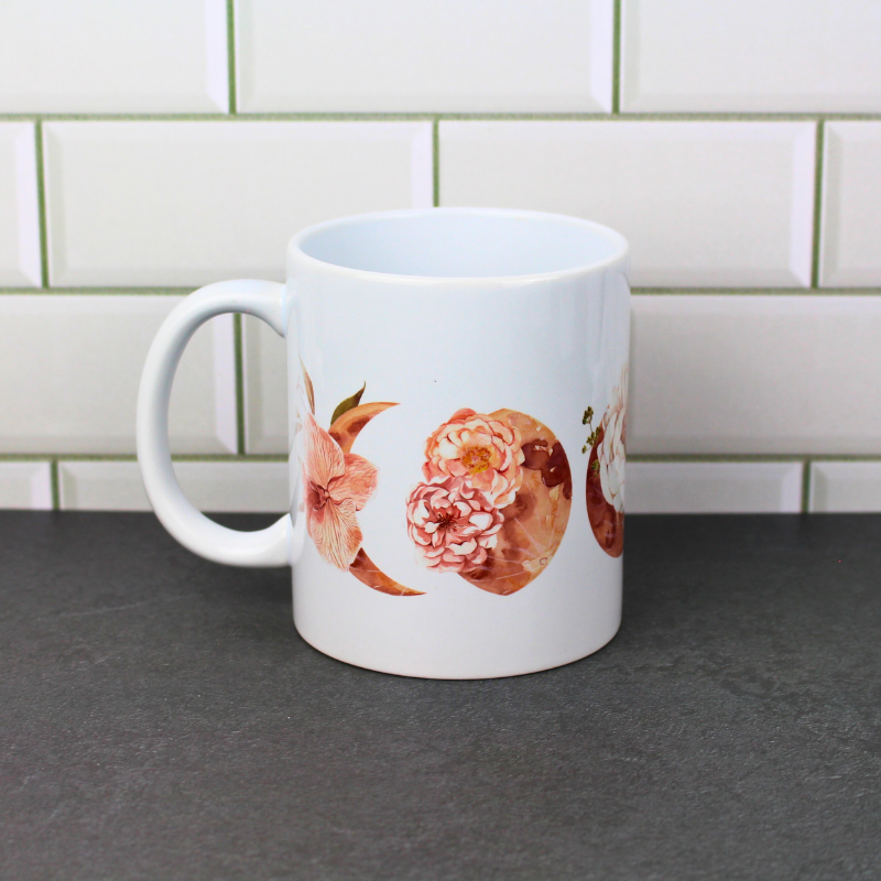 Mug - Floral Moons