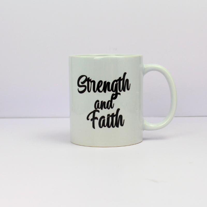 Mug - Strength & Faith