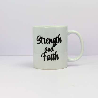 Mug - Strength & Faith