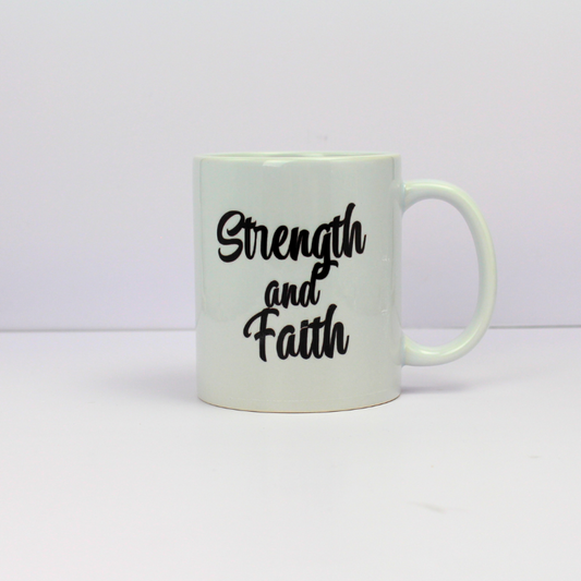 Mug - Strength & Faith