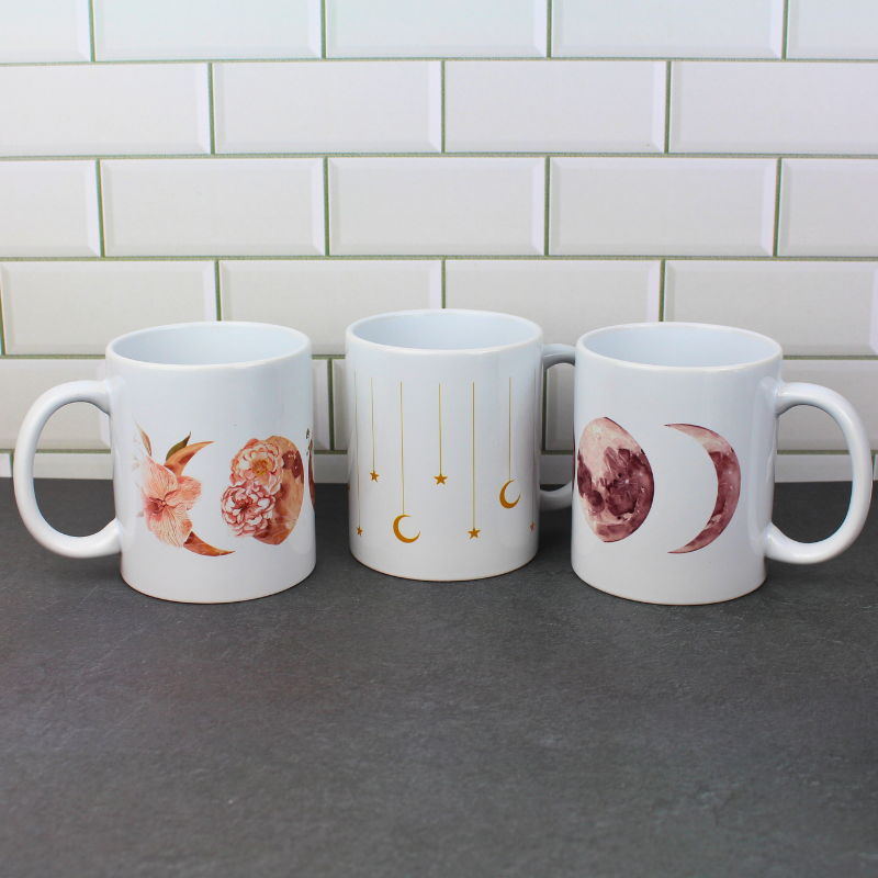 Mug - Floral Moons