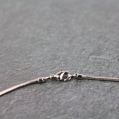 Teardrop Necklace - Pink Shell