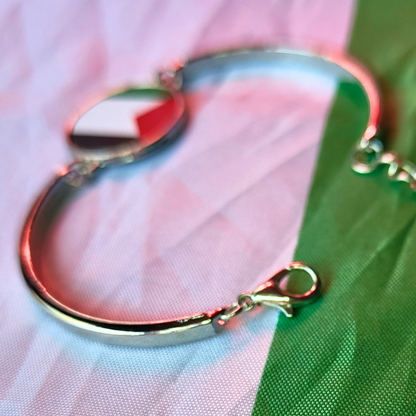 Palestine flag bracelet to raise charity in Gaza through Human Appeal Australia.
