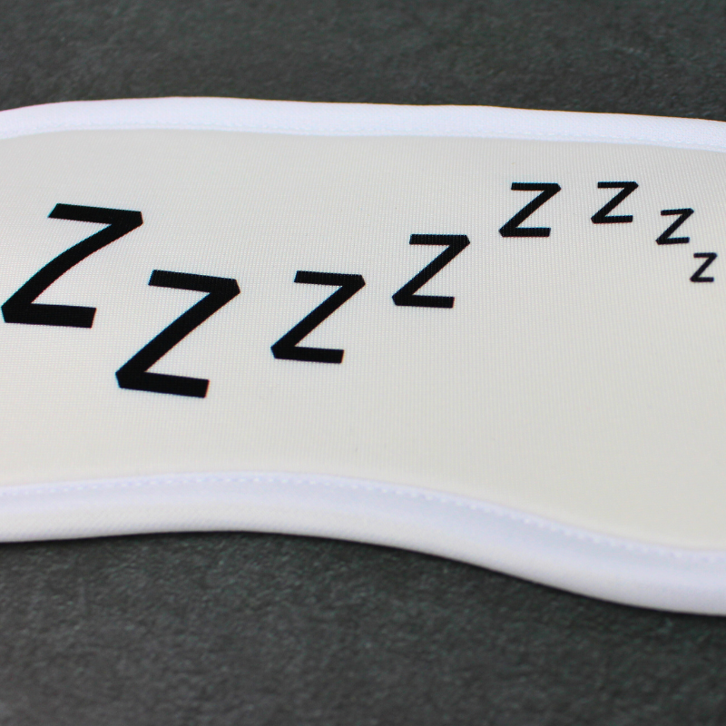 Catch some Zzzz's sleep eye mask.