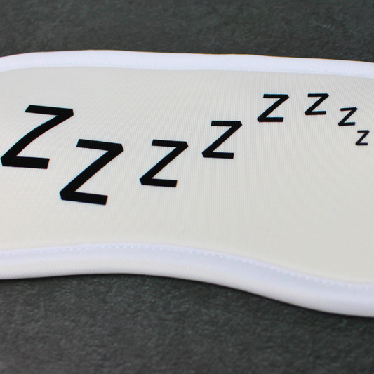 Catch some Zzzz's sleep eye mask.