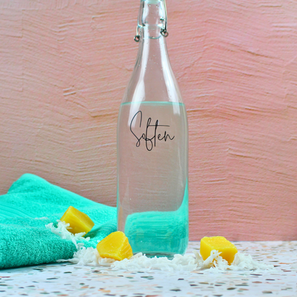 Refillable Glass Laundry Container 'Soften'