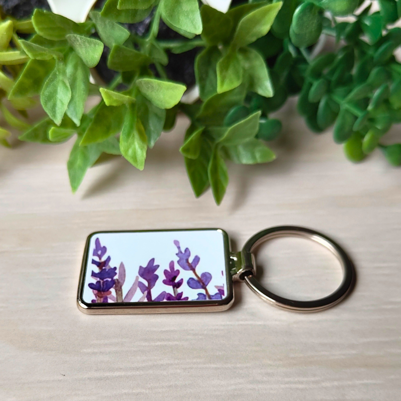 Lavender Keyring