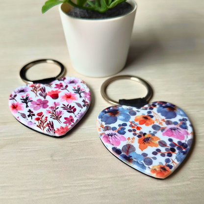 Mixed Florals Keyring