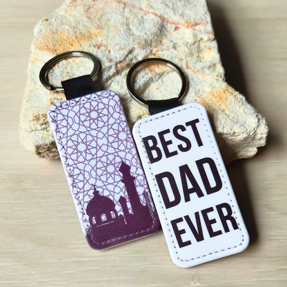 Mosque Silhouette Keyring