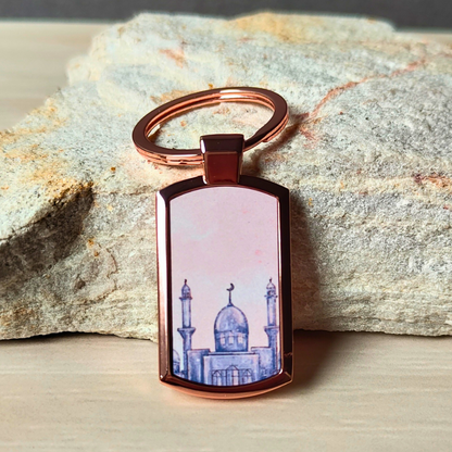 Pink Mosque Keyring