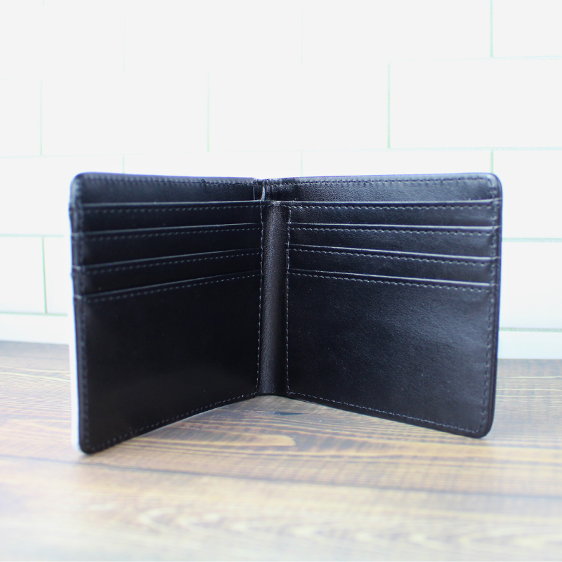 Men's Wallet - Moustache Print